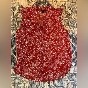 Ann Taylor sleeveless blouse